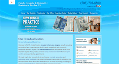 Desktop Screenshot of novadentalpractice.com